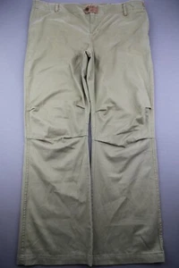 Pantalones de maternidad para mujer A Pea In The Pod tiro medio elásticos verdes talla L (37x29) - Imagen 1 de 6