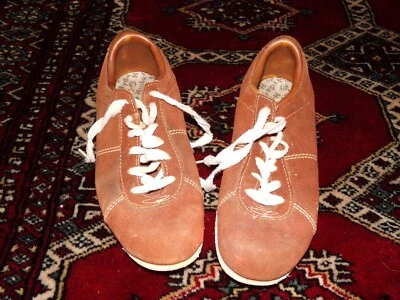 Zapatos de Bowling Hyde Vintage Cuero Gamuza Marrón Para Mujer Talla 8 Foto 1 de 4