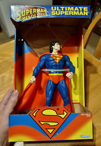 Ultimate Superman "Man Of Steel"  10" Poseable Figure Kenner DC Comics