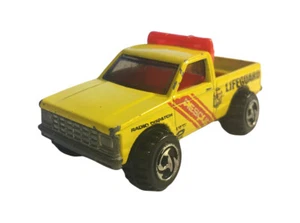 1982 HOT WHEELS LIFEGUARD RESCUE UNIT 2 Mattel Die-Cast Pickup Truck 4x4 1:64 - Picture 1 of 10