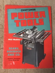 Vintage Craftsman 1955 Power Tools Catalog Sears, Roebuck and Co. - Picture 1 of 2