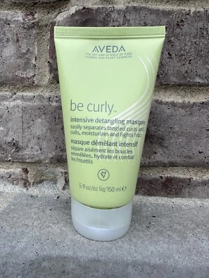 Aveda Be Curly Intensive Detangling Hair Masque, Full Size 5oz/150 ml, NEW - Image 1 of 2