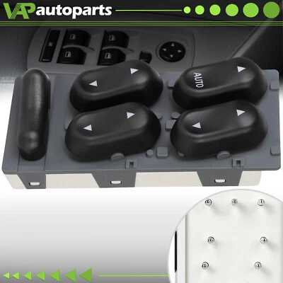 Power Window Switch for Ford Crown Victoria Ford Explorer 1995-2001 Driver Side - Image 1 of 4