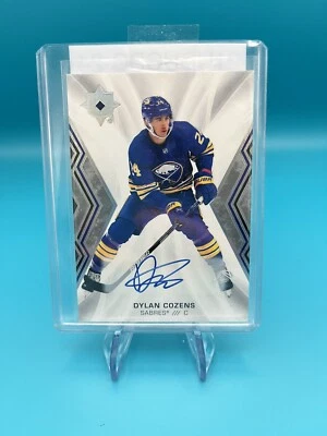 2021-22 Upper Deck Ultimate Collection Auto Dylan Cozens #24 Auto - Image 1 of 2