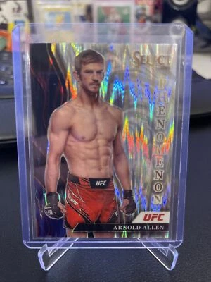 2022 PANINI SELECT UFC ARNOLD ALLEN #18 PHENOMENON FLASH PRIZM 🔥 - Image 1 of 4
