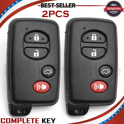 for Toyota Highlander 2007-2014 Smart Remote Key Fob HYQ14AAB 271451-0140 - Image 1 of 4
