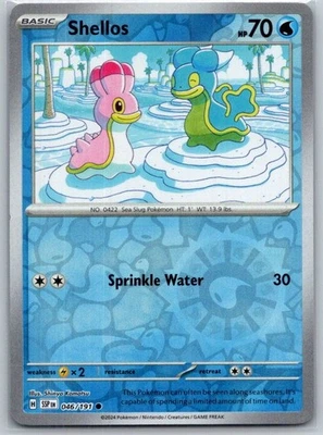 Shellos 046/191 Reverse Holo SV08: Surging Sparks NM - Image 1 of 2