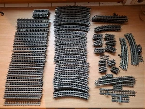 236x Trix Express Konvolut Papp- Gleise, Anschlussgleis, Trenngleis Prellbock  - Bild 1 von 8