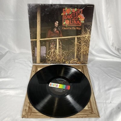 Loretta Lynn One's On The Way Vintage Vinyl LP Record Album From 1972 - Image 1 of 4