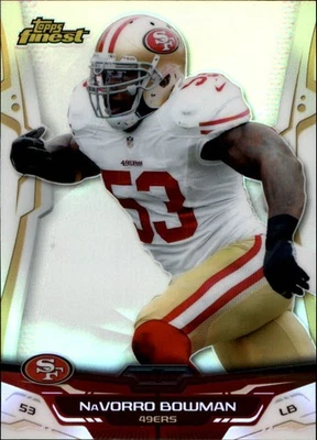 Finest Refractors #27 NaVorro Bowman 2014 - FB Foto 1 de 2