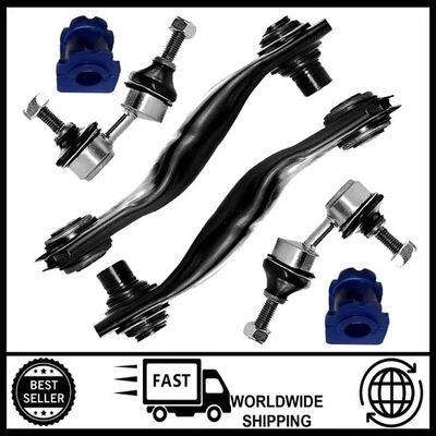 Jaguar X-Type Rear Control Arms + Drop Links + Antil Roll Bar Poly Bushes KIT - Image 1 of 2
