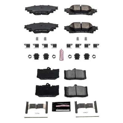 For Lexus RC350 15-20 Brake Pad Set Z23 Evolution Sport Performance Carbon-Fiber Foto 1 de 4