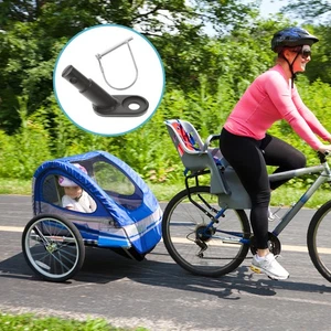 Bike Trailer Hitch Accessories Bicycle Child Baby Adapter Coupler - Picture 1 of 10