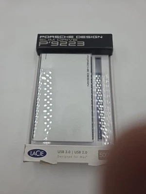 LaCie Porsche Design P'9223 500GB USB 3.0 Slim Solid State Drive - Image 1 of 4