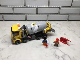 LEGO CITY: Cement Mixer 60018 Complete Set with minifigs