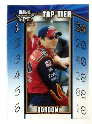 2002 Wheels High Gear Top Tier Вставка Jeff Gordon #TT1 - Изображение 1 из 2