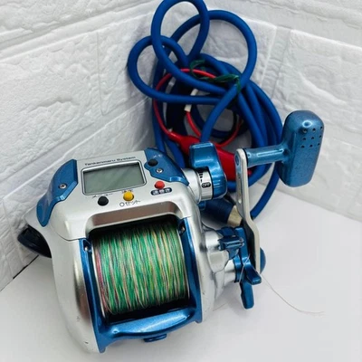 Shimano Dendou maru 3000H Electric Reel  w/Cable  Japan Used　KA73 - Image 1 of 4