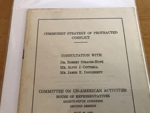 Communist Strategy of Protracted Conflict May 20 1958 - UN-AMERICAN ACTIVITIES - Picture 1 of 3