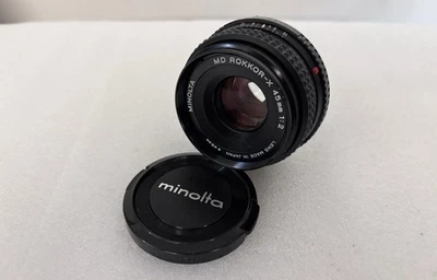 Lente Minolta MD Rokkor-X 45 mm F2 Foto 1 de 4