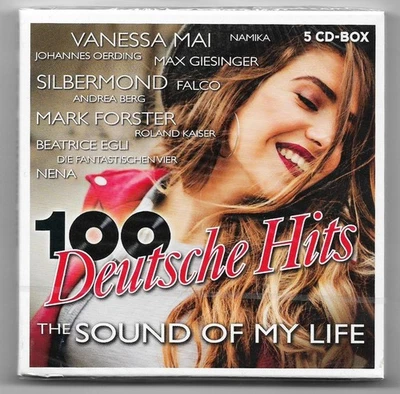 100 Deutsche Hits - The Sound Of My Life / 5 CD-Box /Namika, Peter Fox/NEU & OVP - Bild 1 von 2