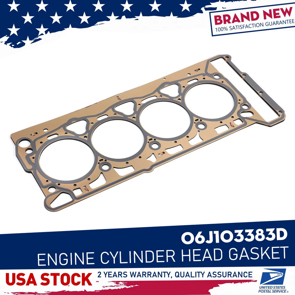 New Engine Cylinder Head Gasket OE# 06J103383D For Seat Leon 2007-2013 1.8 2.0 T - Изображение 1 из 4