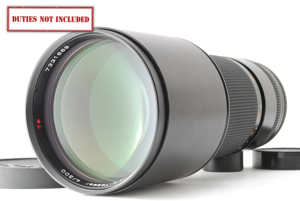 ZEISS Tele-Tessar T* 300mm Focal Camera Lenses for Contax for sale