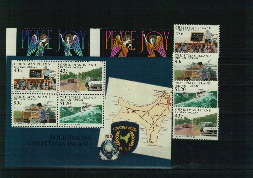 Island - Briefmarkenlot aus div.  Jahren - 1 Steckkarte - postfrisch - Image 1 of 1