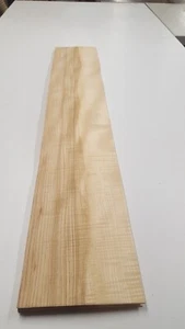 Figuriertes Olive Asche Furnier - 1 NATURHOLZ Blatt - 1000 mm x 170 mm - Bild 1 von 5