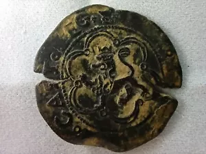 Moneda 4 maravedis Reyes Católicos 1474-1504 Cuenca I-C | Spanish Coins - Foto 1 di 2