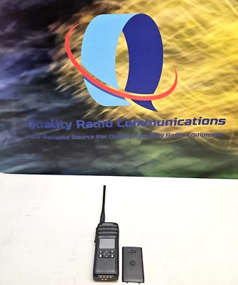 Motorola DTR700 DTS150NBDLAA 900Mhz Two Way Radio w Antenna - Image 1 of 4