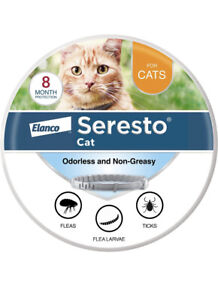 Seresto Cat Vet-Recommended Flea & Tick Treatment & Prevention collar for cats