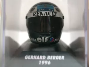 WOW EXTREM SELTEN Helm Berger Bieffe Benetton Hockenheim 1996 1:8 Minichamps - Bild 1 von 3