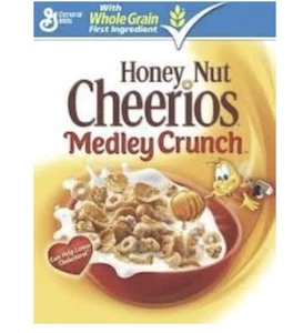 2x General Mills Large Size Medley Crunch Cheerios Cereal 16oz - Picture 1 of 6