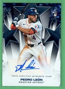 2025 Topps Series 2 Pedro Leon Rookie Auto Baseball Stars #BSA2-PL Astros RC SP - Picture 1 of 2