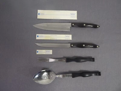 Juego de 4 cuchillos CUTCO 1729 KB, 1728 KB, horquilla 1726 KB y cuchara 17KA Foto 1 de 4