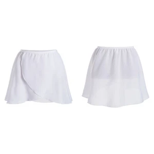 Kids Girls Dress Lovely Skirt Tiered Miniskirt Dailywear Dancewear Mini White - Picture 1 of 21