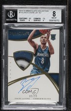2014-15 Panini Immaculate /99 Zach LaVine #119 BGS 8 Rookie Auto RC