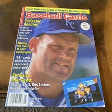 Baseball Cards Magazine  May 1991 George Brett Eric Lindros Kirk Dressendorfer