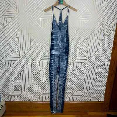 Mono Young Fabulous & Broke Chrissy Azul Tie Dye Sin Mangas Talla Pequeña Foto 1 de 4