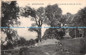 R375895 89 Honfleur Vue prise de la Cote de Grace Le Deley 1924 - Picture 1 of 4