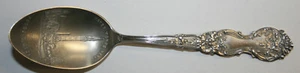 Vintage Water Works Park Detroit Mich Sterling Silver 5 1/8" Souvenir Spoon - Picture 1 of 4