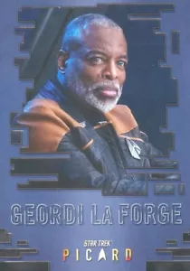 Star Trek Picard Season 2 and 3 Character chase card C43 "Geordi La Forge" S3 - Picture 1 of 2
