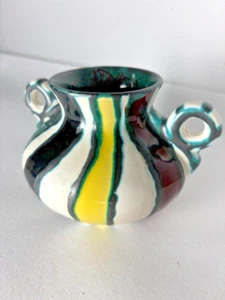 Vase Fourmaintraux Desvres Céramique 1950 vintage - Picture 1 of 10