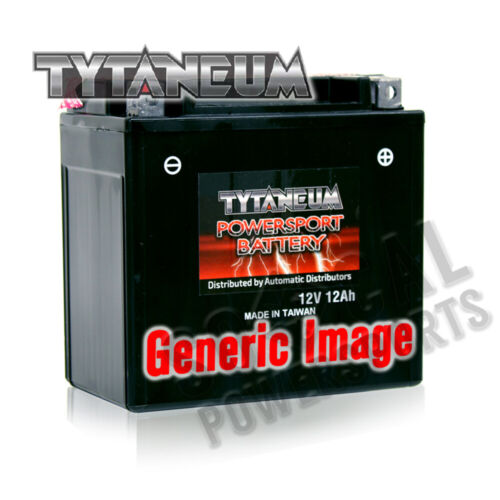 TYTANEUM Maint-Free Battery with Acid Honda GL1800A Gold Wing ABS (2001-2005)