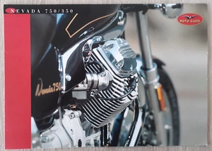 Moto Guzzi  Nevada 350 / 750 Brochure c.1990 - English / Italian - Picture 1 of 4
