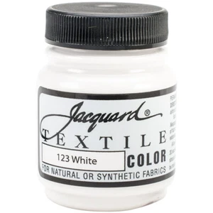 Jacquard Textile Color Fabric Paint 2.25oz-White - Picture 1 of 1