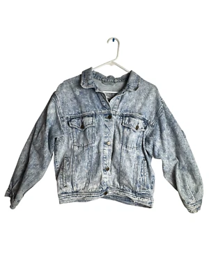 Chaqueta vaquera Stefano World Wide vintage lavado ácido para hombre talla M Foto 1 de 4