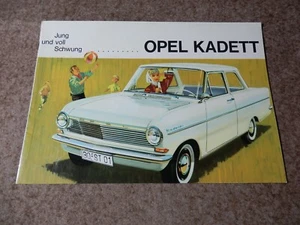 Opel Kadett Prospekt Oldtimer Automobilia - Imagen 1 de 5