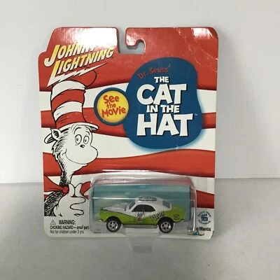 Johnny Lightning El gato en el sombrero, camaro personalizado, escala 1/64 Foto 1 de 4
