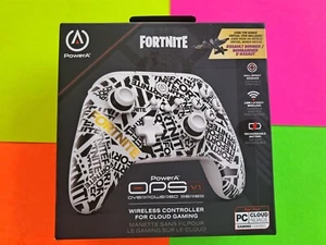 NEW = PowerA Fortnite Wireless Controller for Cloud PC Gaming - Rechargeable - Picture 1 of 2